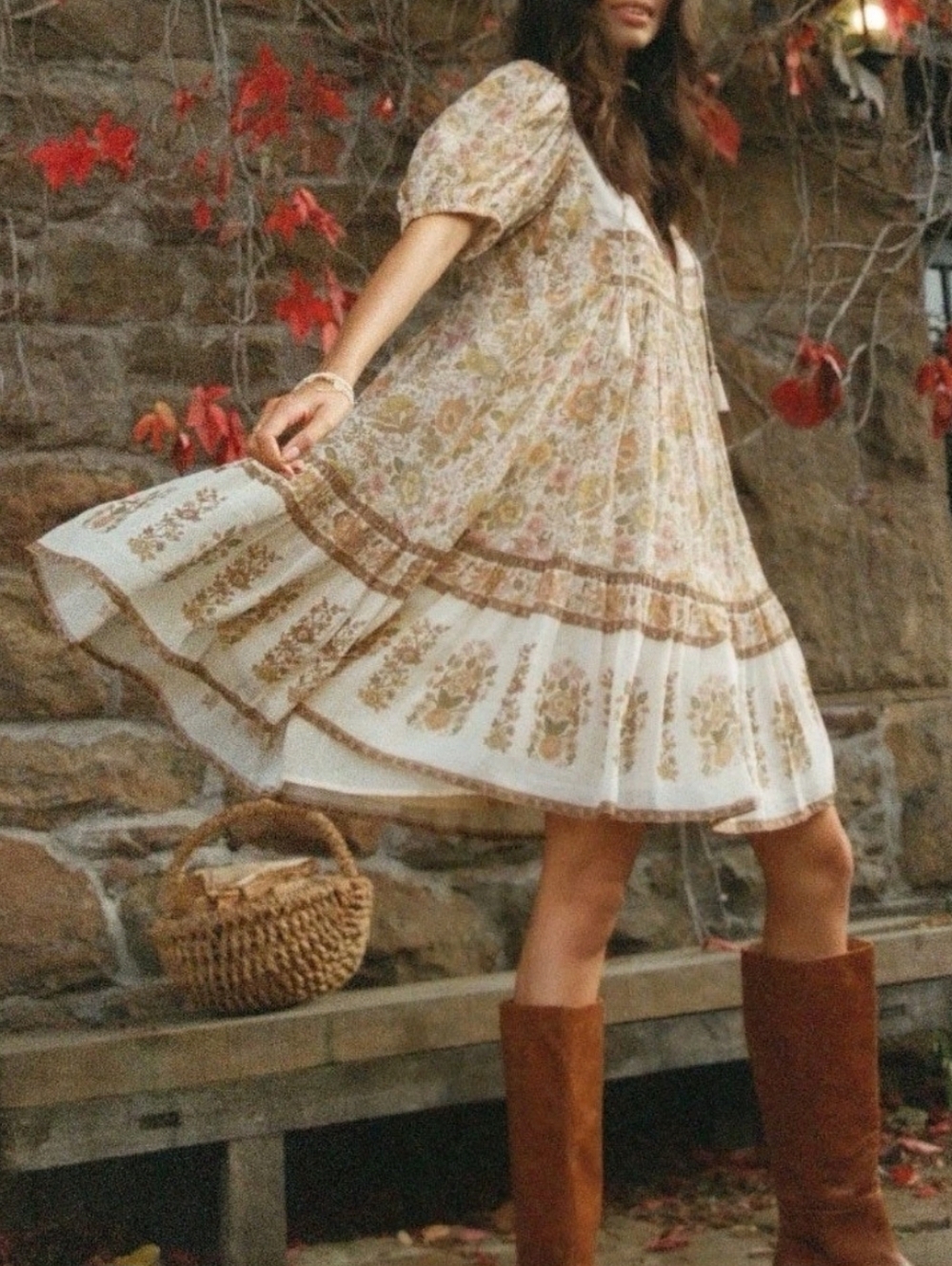 Spell Juniper Mini Dress NWT